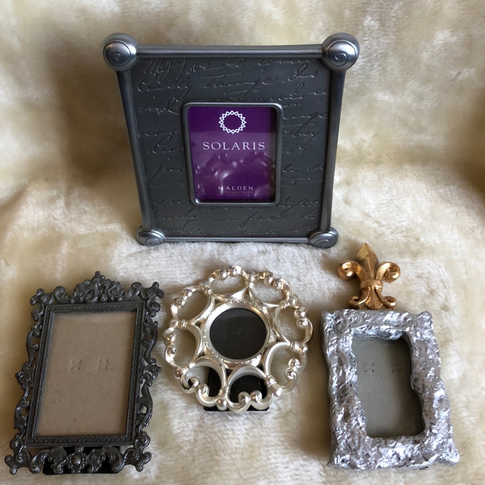 Four Silver Frames